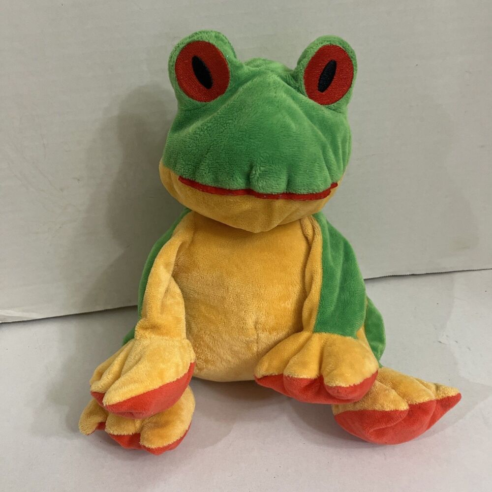 Noah’s Ark Workshop Tree Frog Plush Stuffed Animal 10”